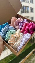 Luxury Hair Scrunchies Pack of 12