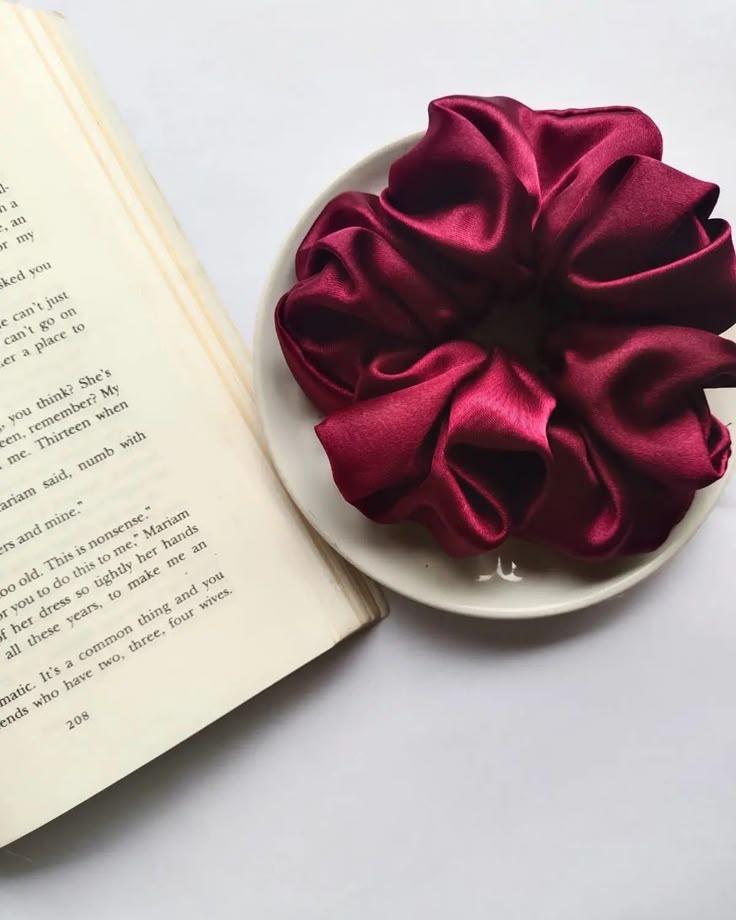 Soft Satin Scrunchie for Women