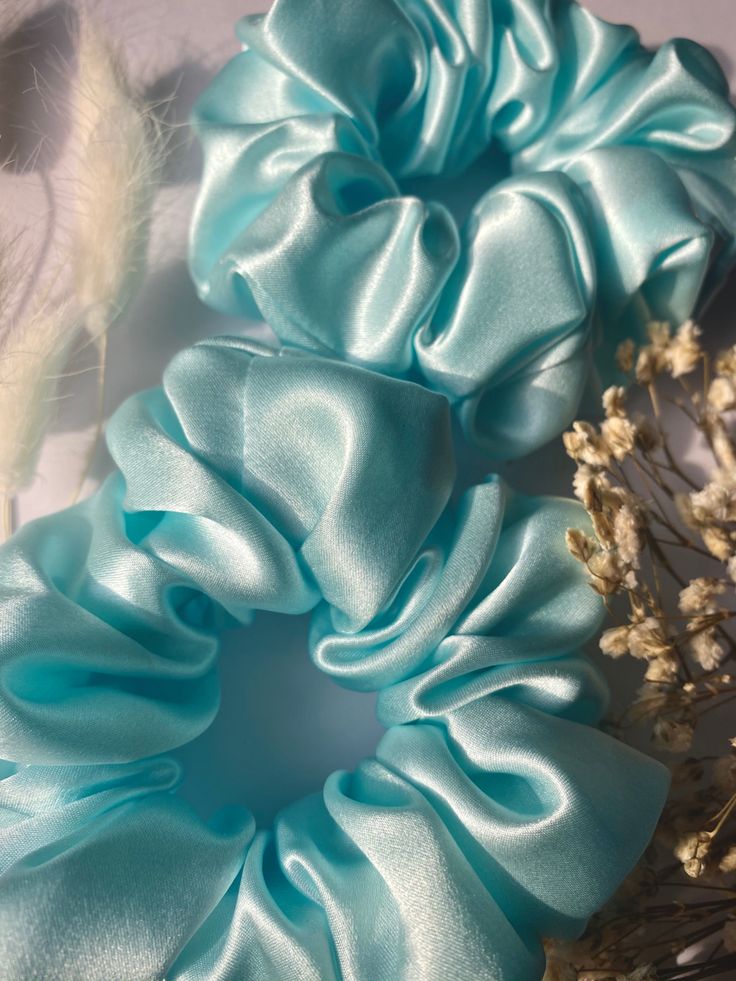 Soft Satin Scrunchie for Women
