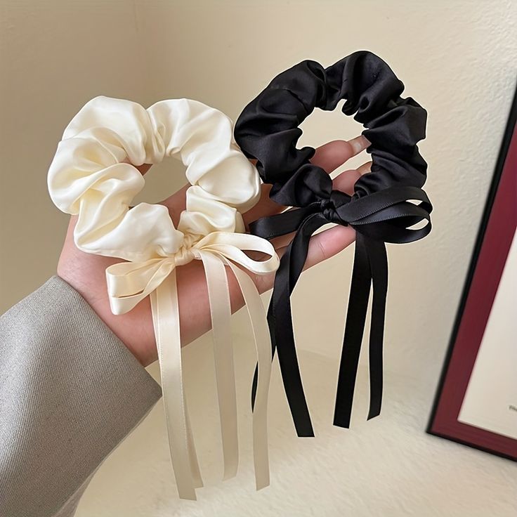 Ribbon Bow Scrunchies