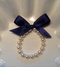 Elegant White Beads Bracelet