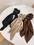 Scrunchie with Long Tail Bow